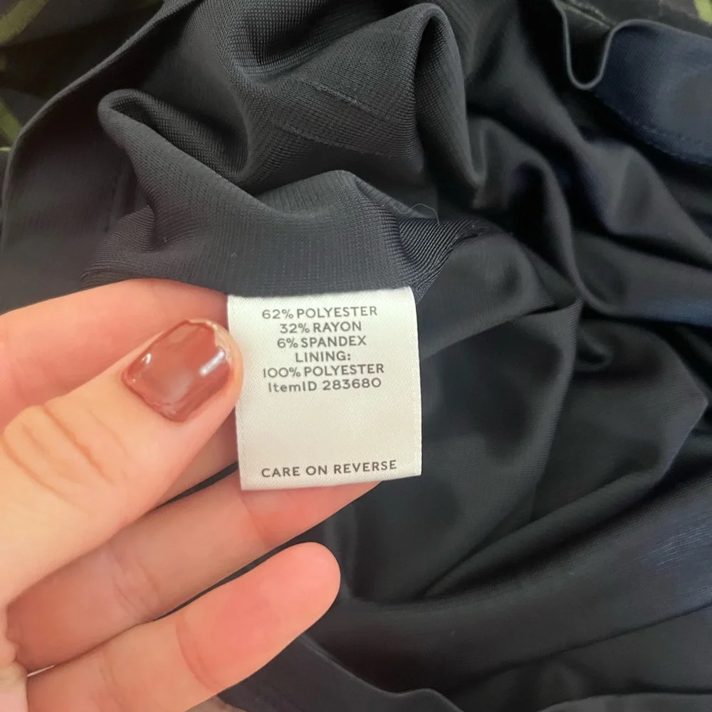 L.L. Bean Signature Striped Dress, Size 4 - Picture 4 of 4